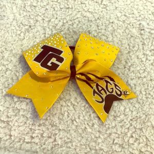 Top Gun Allstars cheerleading bow